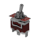 Kit Chave Alavanca 1121a | Liga/liga | 1 Polo | Faston 2 Peças